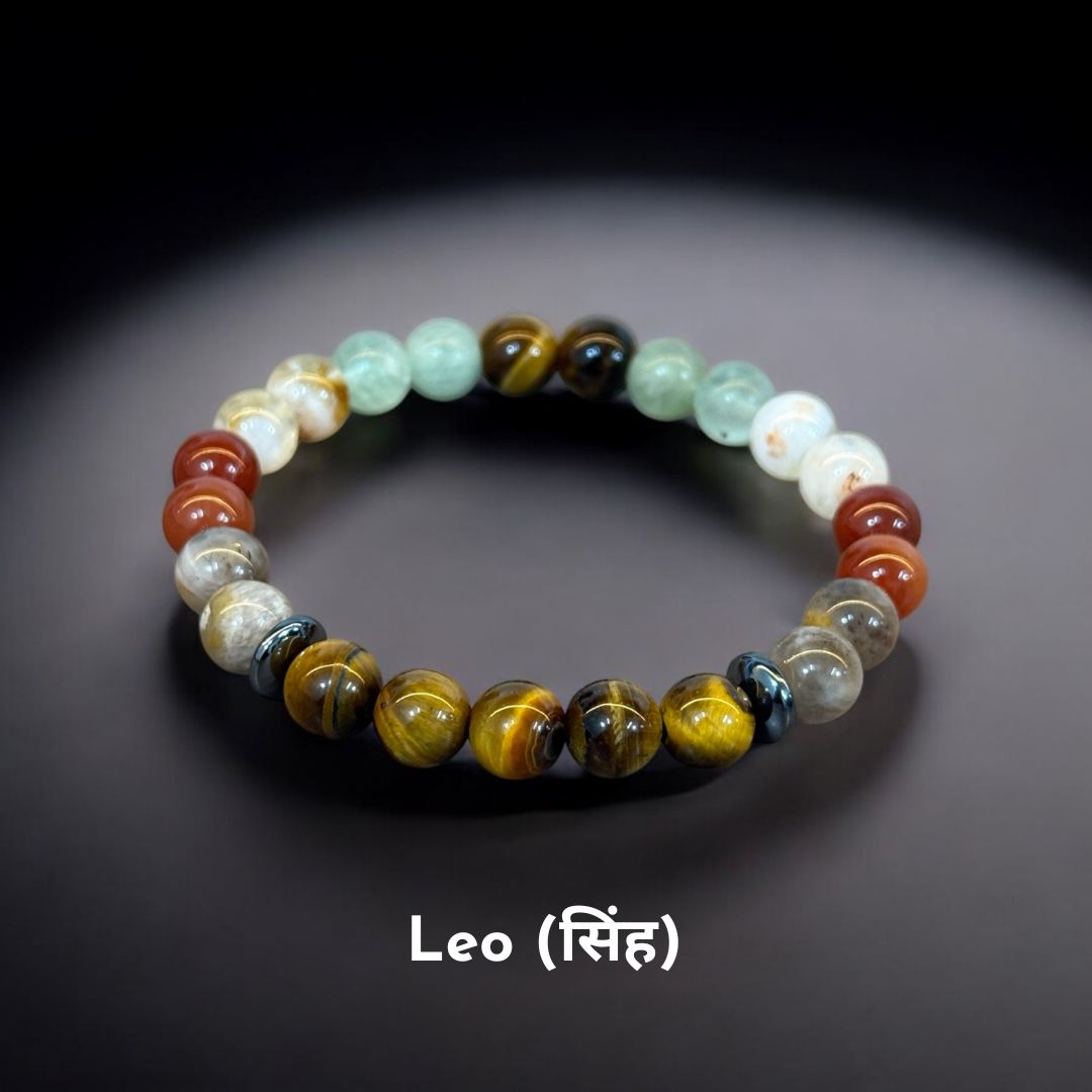 Leo Zodiac Bracelet (सिंह राशि) (Certified) - Main Image