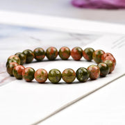 'Stone Of Vision' Premium Unakite Bracelet