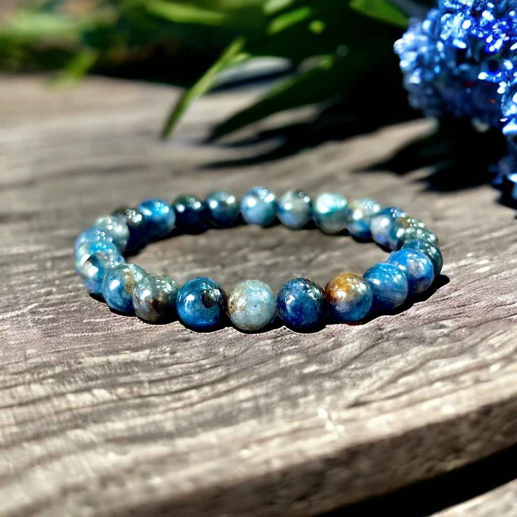 Blue Kyanite Bracelets Certified - Healing World