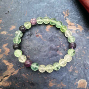 "Explore the Power" Natural Multi Fluorite Bracelets