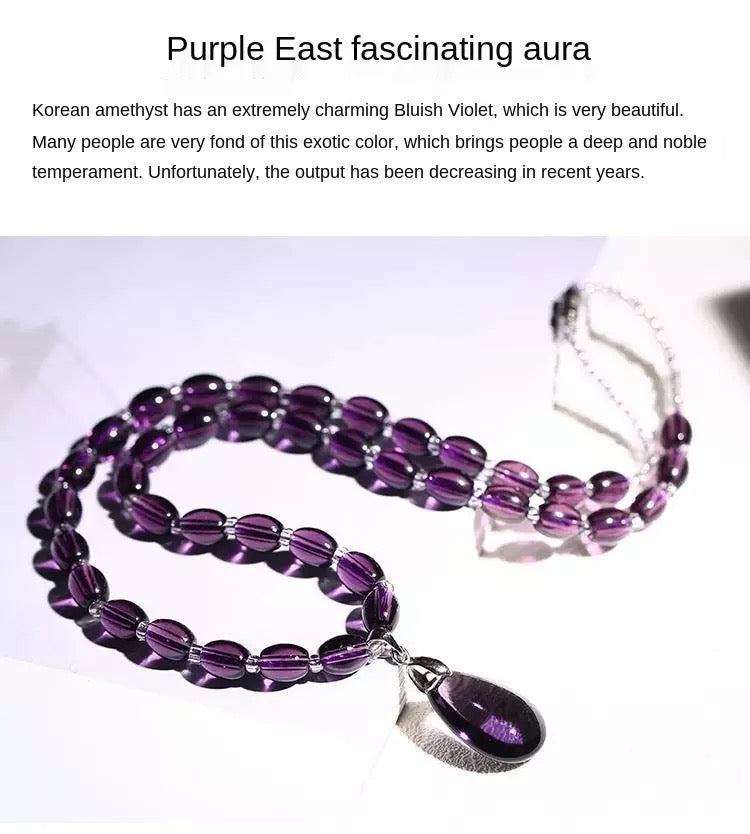 Shubhanjali Amethyst Tumbled Necklace Mala,Amethyst Gemstone Beads Necklace  for Women and Girls-Purple Amethyst Stone Necklace Price in India - Buy  Shubhanjali Amethyst Tumbled Necklace Mala,Amethyst Gemstone Beads Necklace  for Women and Girls-Purple