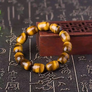 "Dare to Be Different" Tiger Eye Tumble Bracelet